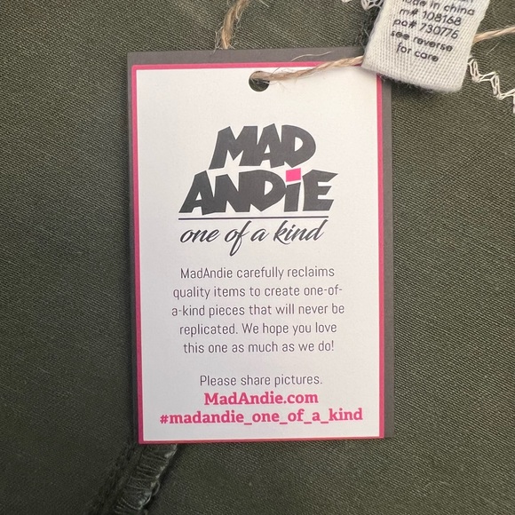 Red Hot Chili Peppers One-of-a-Kind Full Tilt MadAndie Custom Camo Jacket - L - Picture 6 of 7